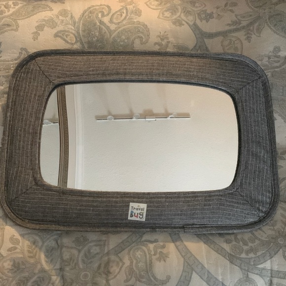 Travel Bug Soft Sides Rear & Forward Facing Safety Mirror for Baby & Toddlers - Picture 1 of 3